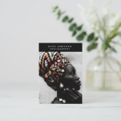 Fotograf QR Code Social Media Fotografie Visitenkarte (Stehend Vorderseite)