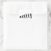 Fotograf Quadratischer Aufkleber (Tasche)