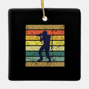 Fotograf Retro Vintag Fotografie Keramikornament
