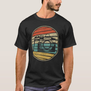 Fotograf Retro Vintage 70er 80er Fotografie Kamera T-Shirt