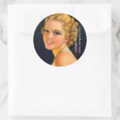 Fotograf Runder Aufkleber (Tasche)