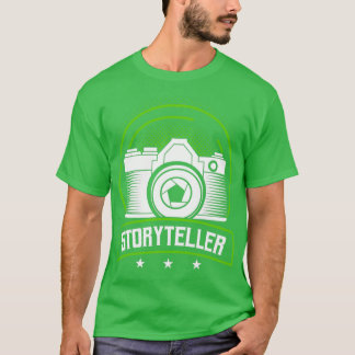 Fotograf Storyteller Berufliche Kamera T-Shirt