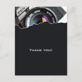 Fotograf Studio Promotions Vielen Dank Postcard Postkarte (Vorderseite)