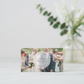 Fotograf Transparente Visitenkarte für die weiße B (Stehend Vorderseite)