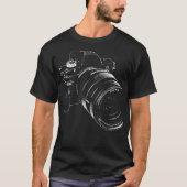 Fotograf Tshirts Coole Kamera (Vorderseite)