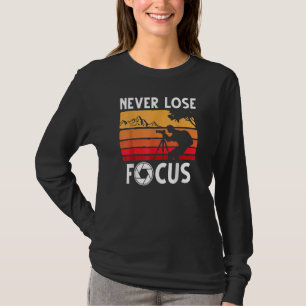 Fotograf verliert Fotografie nie T-Shirt