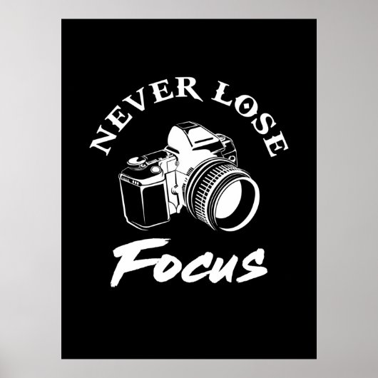 Fotograf verliert nie den Fokus Poster (Vorne)