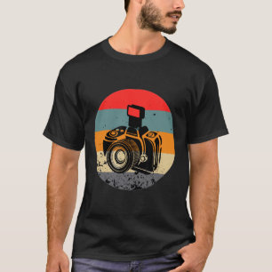 Fotograf Vintag Retro-Kamera Shirt