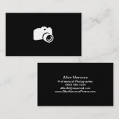 Fotograf Visitenkarte (Vorne/Hinten)
