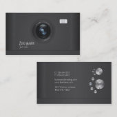 Fotograf Visitenkarte (Vorne/Hinten)