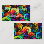 Fotograf Visitenkarte (Vorne/Hinten)