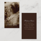 Fotograf Visitenkarte (Vorne/Hinten)