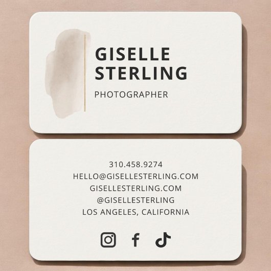 Fotograf Visitenkarte