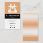 Fotograf Visitenkarte (Vorne/Hinten)