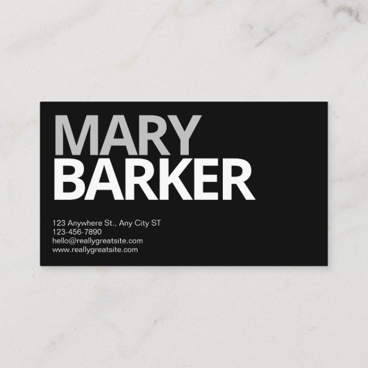 Fotograf Visitenkarte (Rückseite)