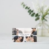 Fotograf-Visitenkarte Visitenkarte (Stehend Vorderseite)