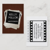 Fotograf-Visitenkarte Visitenkarte (Vorne/Hinten)