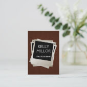 Fotograf-Visitenkarte Visitenkarte (Stehend Vorderseite)