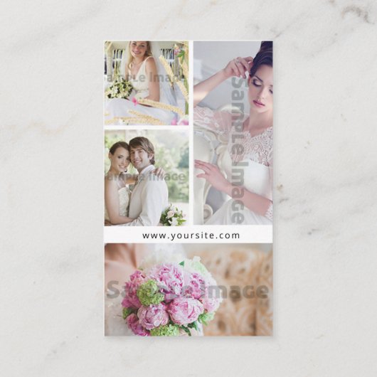 Fotograf-Visitenkarte Visitenkarte (Rückseite)