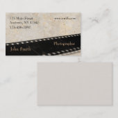 Fotograf-Visitenkarte Visitenkarte (Vorne/Hinten)