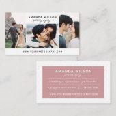 Fotograf-Visitenkarte Visitenkarte (Vorne/Hinten)