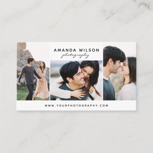 Fotograf-Visitenkarte Visitenkarte (Vorderseite)