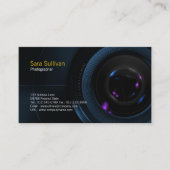 Fotograf Visitenkarten-Kamerasysteme Visitenkarte (Vorderseite)