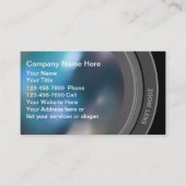 Fotograf-Visitenkarten Visitenkarte (Vorderseite)