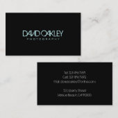 Fotograf - Visitenkarten Visitenkarte (Vorne/Hinten)