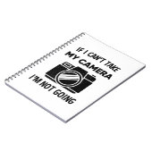 Fotograf, wenn ich meine Kamera nicht nehmen kann, Notizblock (Linke Seite)