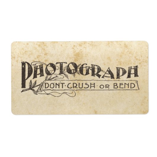 Fotografen Bend oder Break Stickers nicht (Vorne)