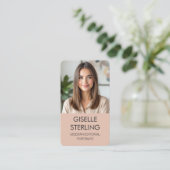 Fotografen-Foto Visitenkarte (Stehend Vorderseite)