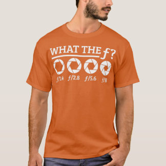 Fotografen Fotografie der Kamerafrage Was f T-Shirt