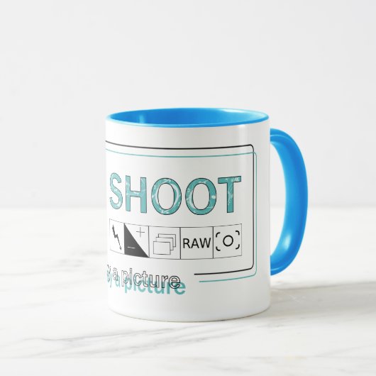 Fotografen Kaffeetasse mit Fotomotiv (VorderseiteRechts)