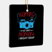 Fotografen können jederzeit schlummern keramikornament (Rechts)