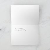 Fotografen machen das durch ein Objektiv Karte (Innenseite)