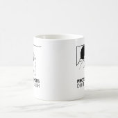 Fotografen machen es blitzschnell kaffeetasse (Mittel)