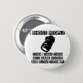 Fotografen sind so heftig button (Vorne & Hinten)