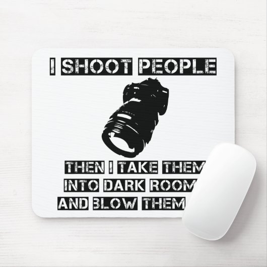 Fotografen sind so heftig mousepad (Mit Mouse)