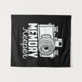 Fotografen sind Speicherbewahrer Wandteppich (Vorderseite (Horizontal))