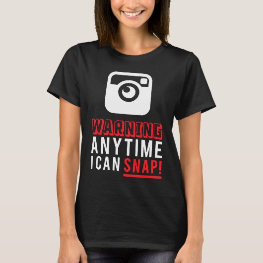 Fotografen T-Shirt (Vorderseite)