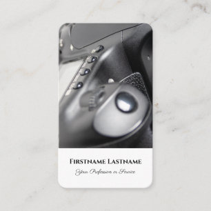 Fotografen Videographen DSLR-Kameraobjektive Visitenkarte