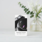 Fotografen Videographen DSLR-Kameraobjektive Visitenkarte (Stehend Vorderseite)