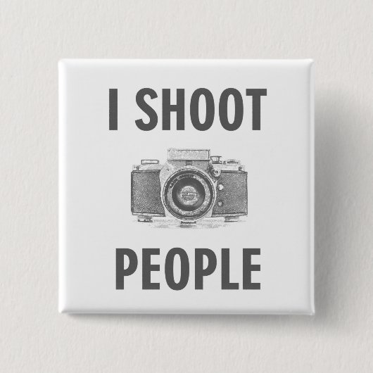Fotografen von lustigen Foto-Fotografen Button (Vorderseite)
