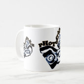 Fotografenbecher Kaffeetasse (Vorderseite Links)