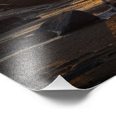 Fotografenbüro am Strand Fotodruck (Ecke)