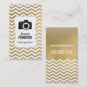 Fotografgeschäftskarte - Imitatfolie Visitenkarte (Vorne/Hinten)