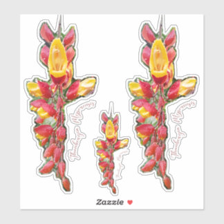 Fotografia de flor aufkleber