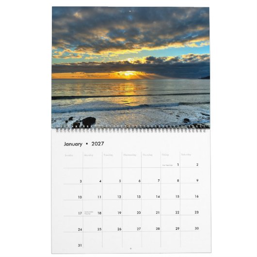 Fotografie 2010 durch Bryan Fisher Kalender (Jan 2027)