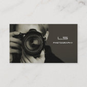 Fotografie Berufliches benutzerdefiniertes Foto Visitenkarte (Vorderseite)